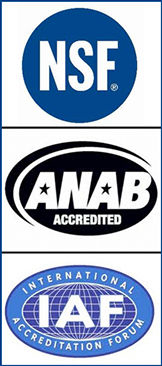 Santos Precision AS 9100, ISO 9001, NSF, ANAB ACCREDITED, IAF, INTERNATIONAL ACCREDITATION FORUM