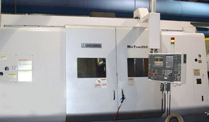 9 Axis Okuma MacTurn 350 (2009) Multi-Tasking Machine